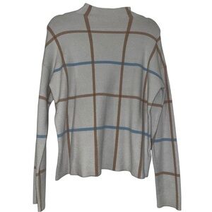 Tahari Plaid Women's Sweater